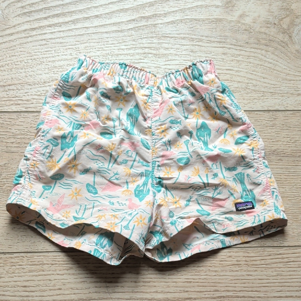 Patagonia Women's Pastel Floral Cargo Shorts